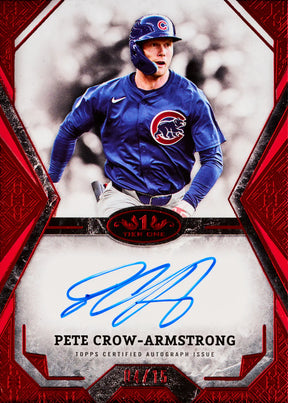 2025 Topps Tier One Baseball Hobby Box ETA Ships 09/18/25