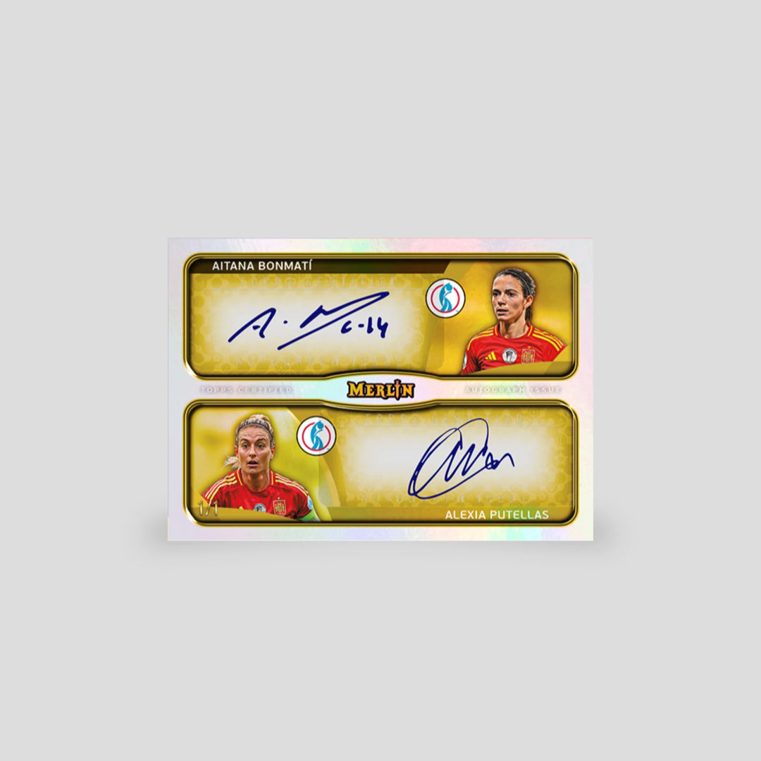 2025 Topps Merlin UEFA Womens Euros Soccer Hobby Box