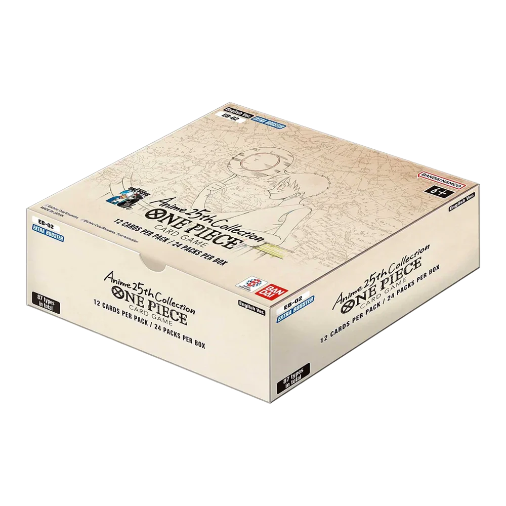 One Piece Card Game: Booster Box (EB-02) Anime 25th Collection