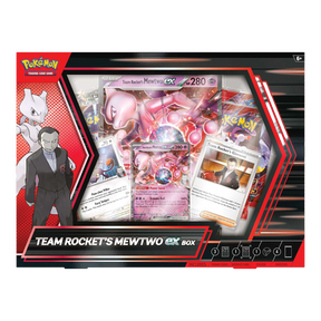Pokémon TCG: Team Rocket's Mewtwo ex Box