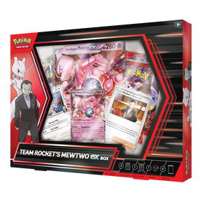 Pokémon TCG: Team Rocket's Mewtwo ex Box