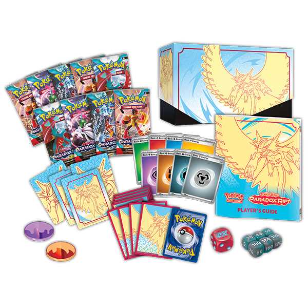 Pokémon TCG: Scarlet & Violet - Paradox Rift - Elite Trainer Box (Roaring Moon)