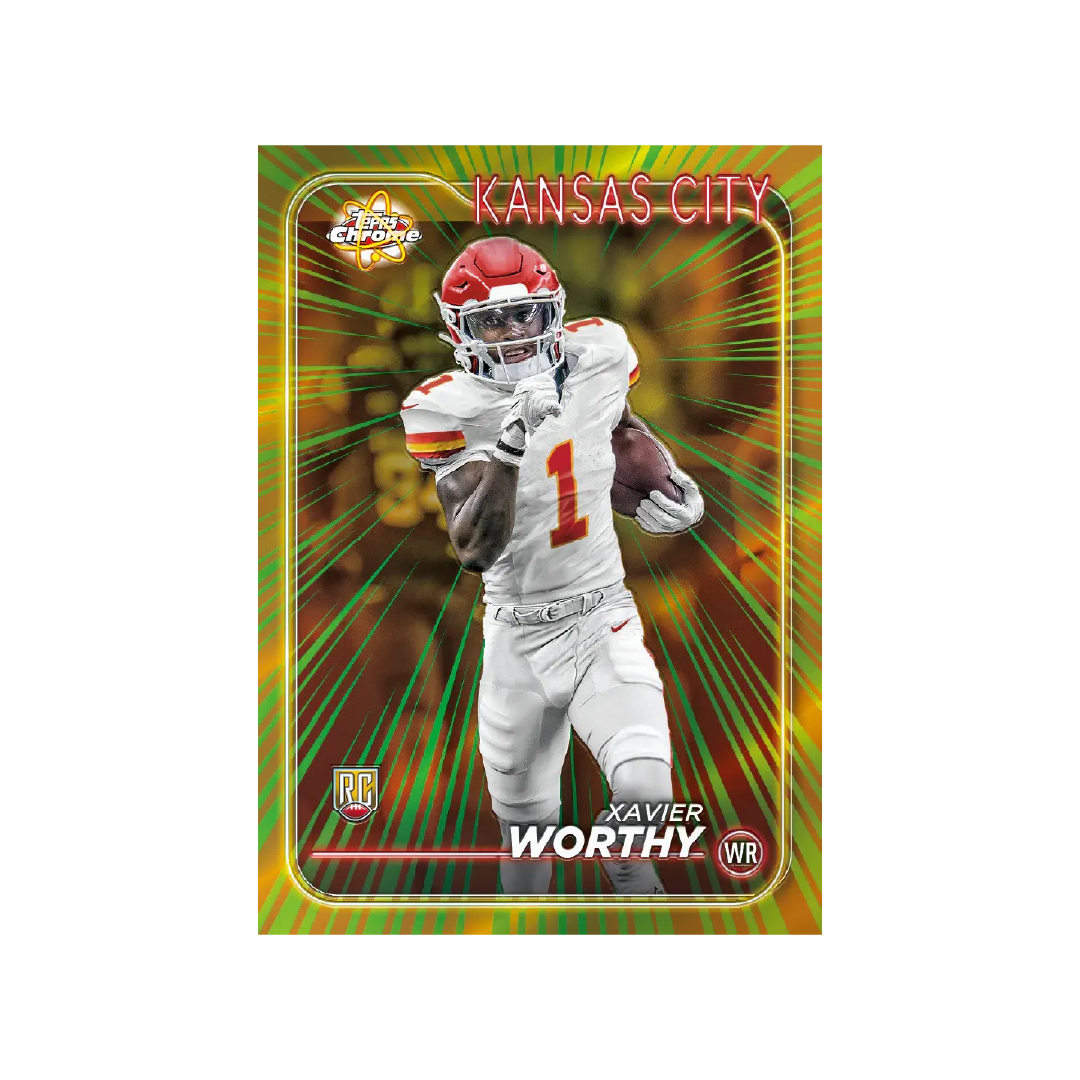 Topps Chrome Football 2024 Mega Box