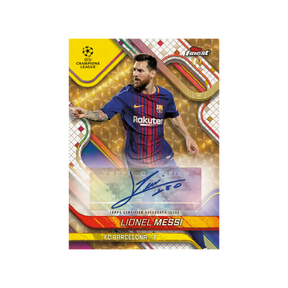 Topps Finest UEFA Club Competitions Hobby Box 2024/25