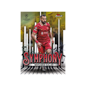 Topps Finest UEFA Club Competitions Hobby Box 2024/25