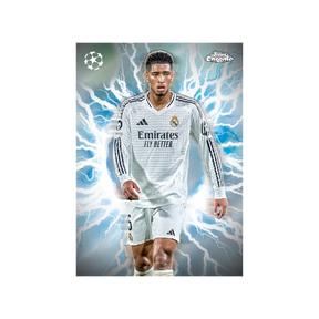 Topps Chrome UEFA Club Competitions UCC 2024-25 Jumbo Box
