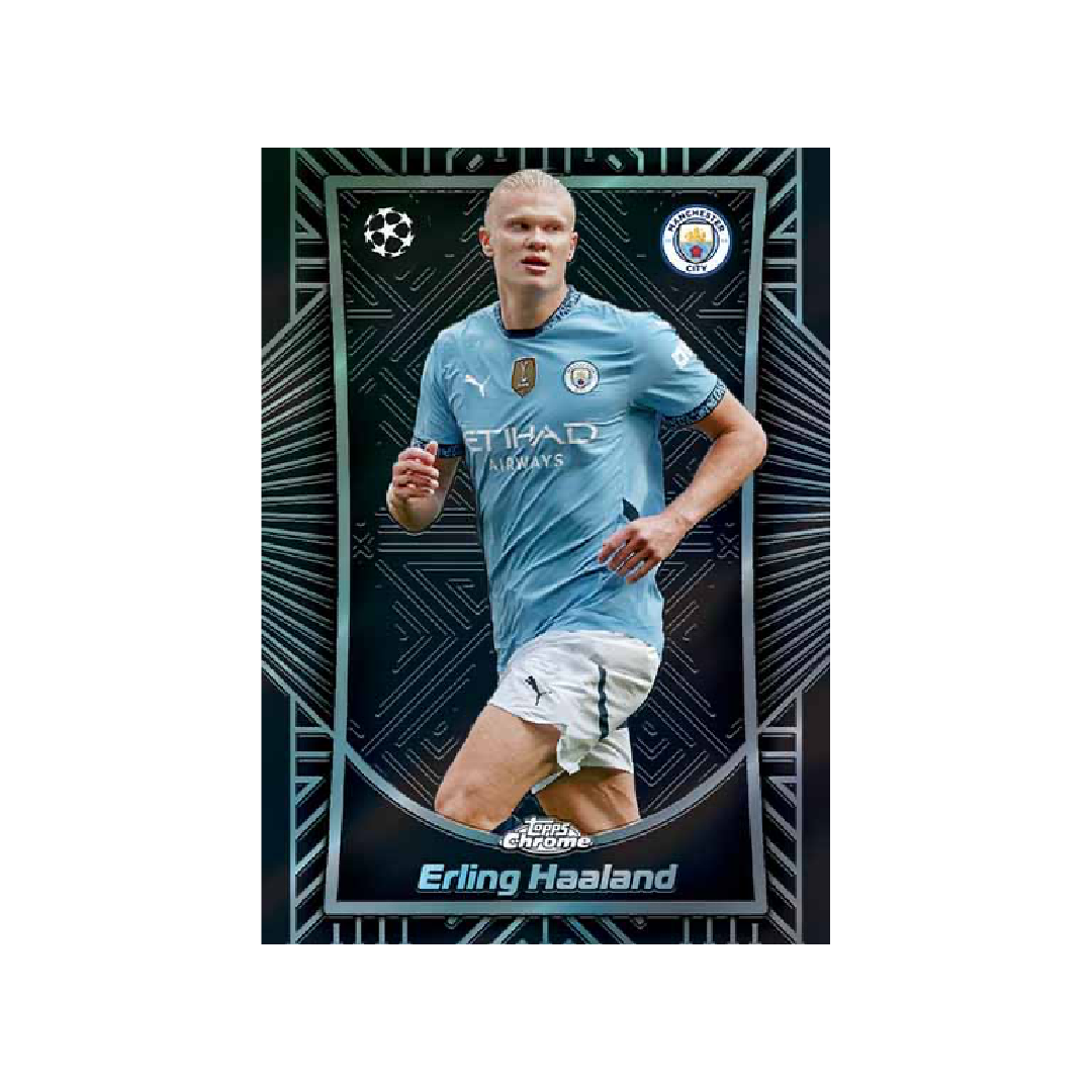 Topps Chrome UEFA Club Competitions UCC 2024-25 Hobby Box