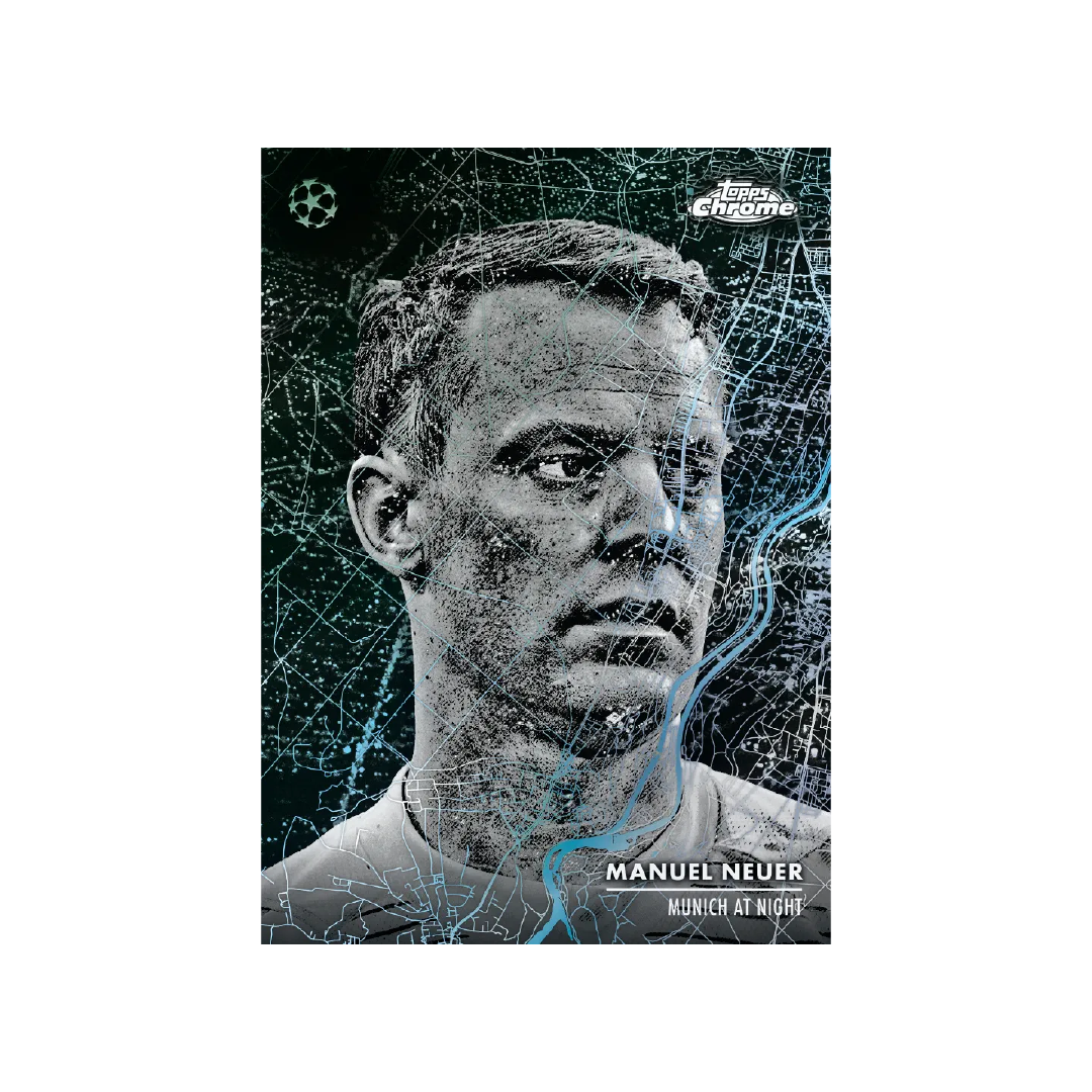 Topps Chrome UEFA Club Competitions UCC 2024-25 Hobby Box