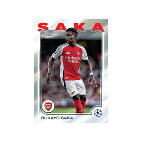 Topps Chrome UEFA Club Competitions UCC 2024-25 Hobby Box