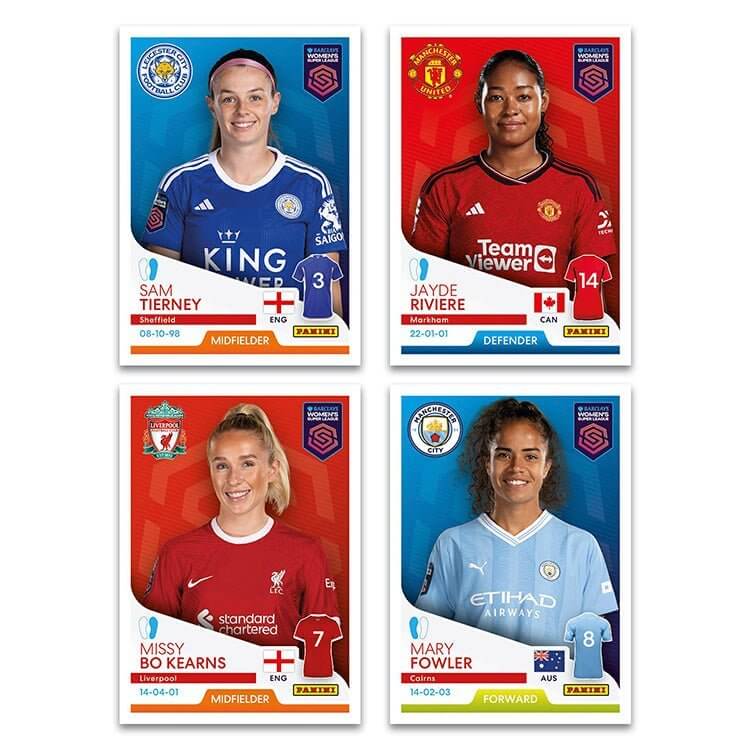 Barclays Womens Super League 2023/24 Sticker Collection