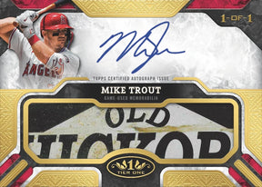 2025 Topps Tier One Baseball Hobby Box ETA Ships 09/18/25
