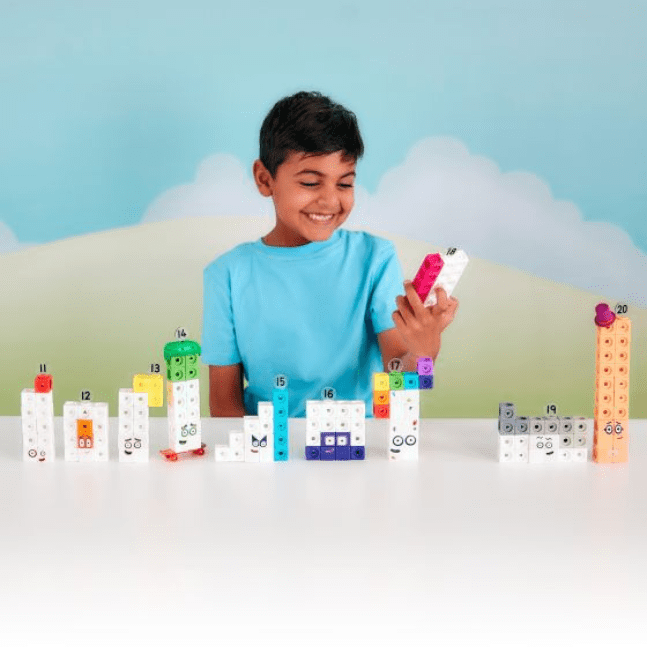 Learning Resources - Numberblocks - MathLink Cubes - 11-20 Activity Set